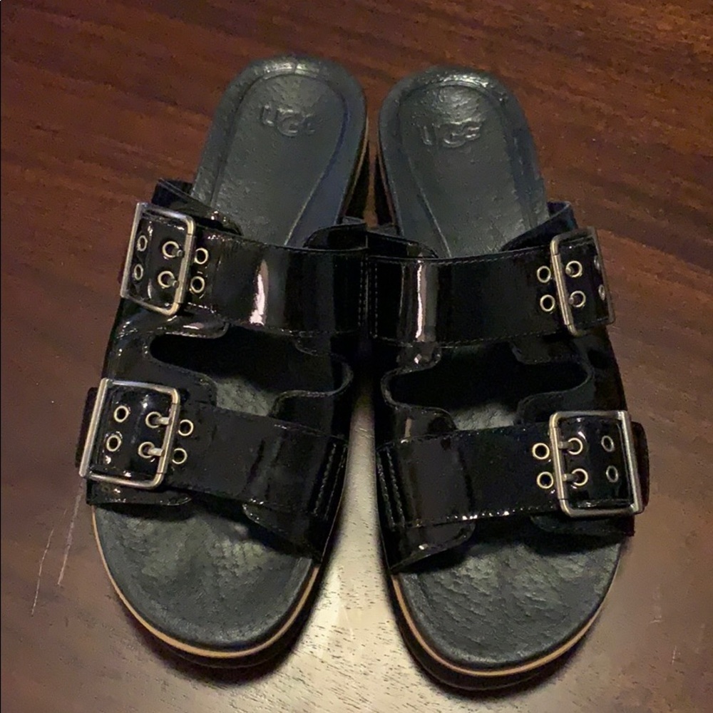 VERY gently used UGG platform sandals